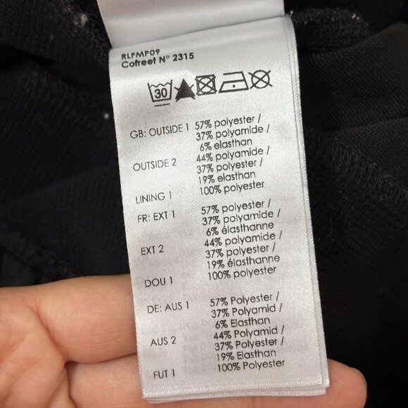 Rossignol Womens XXL Ski Pants Softshell Black Lightweight Snowboard Hiking Trek - Picture 13 of 16